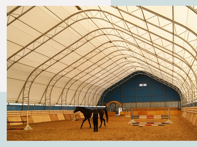 Строительство конных манежей в Дальнереченске