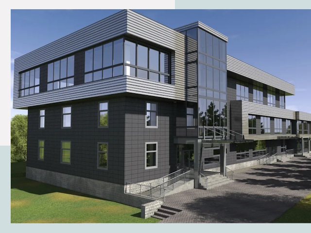 Административные здания в Дальнереченске