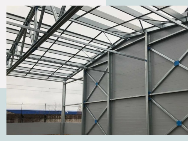 Каркасные ангары от СтальСтрой-Длн по цене от 611 руб.