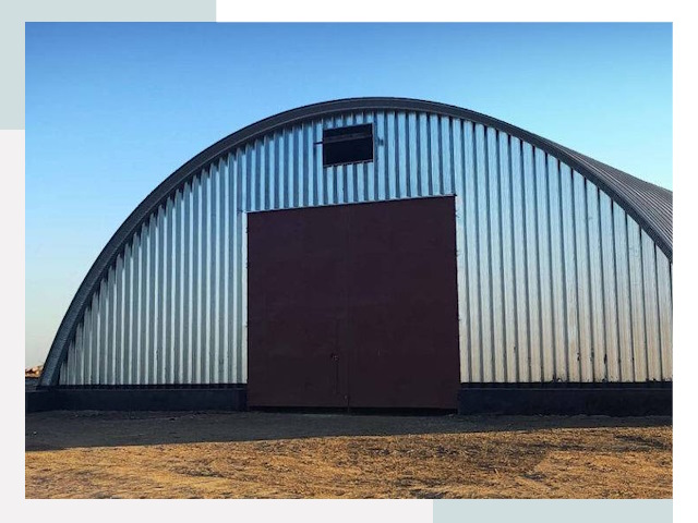Арочные ангары в Дальнереченске