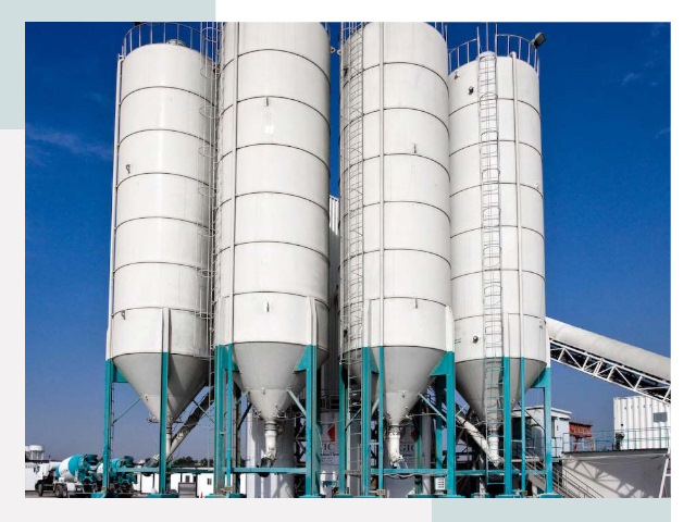 Строительство цементных силосов в Дальнереченске
