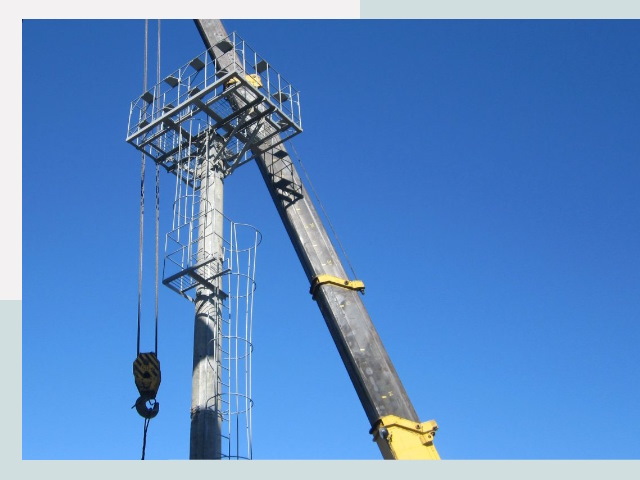 Монтаж осветительных мачт в Дальнереченск от 611 руб.