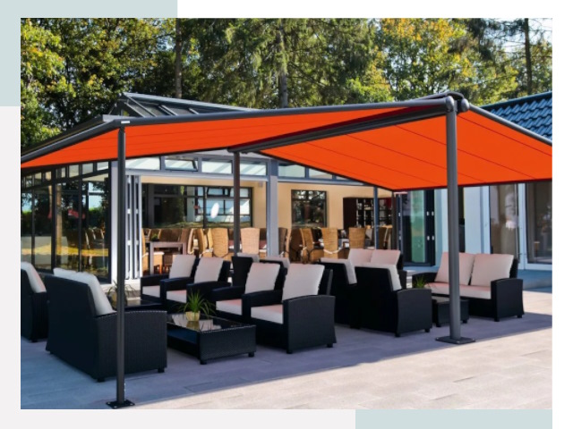 Навесы для кафе и ресторанов в Дальнереченске