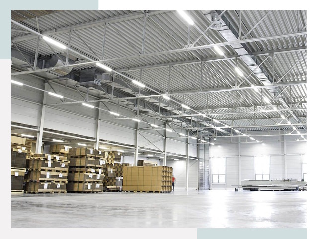 Освещение ангаров в Дальнереченске