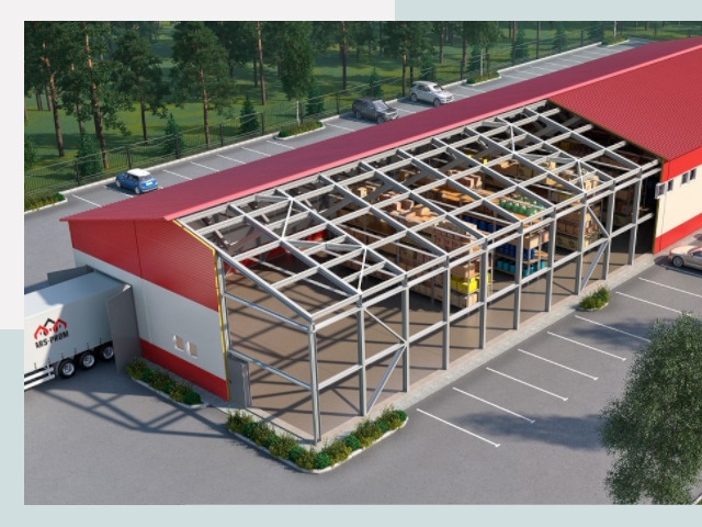 Проектирование ангаров в Дальнереченске от 611 руб.