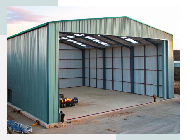 Строительство ангаров в Дальнереченске