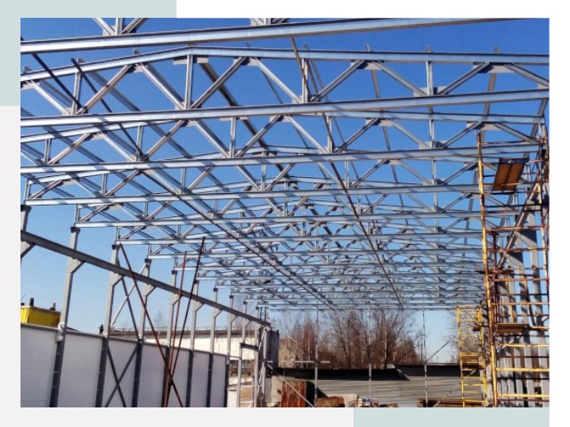 Металлокаркасы для складов в Дальнереченске